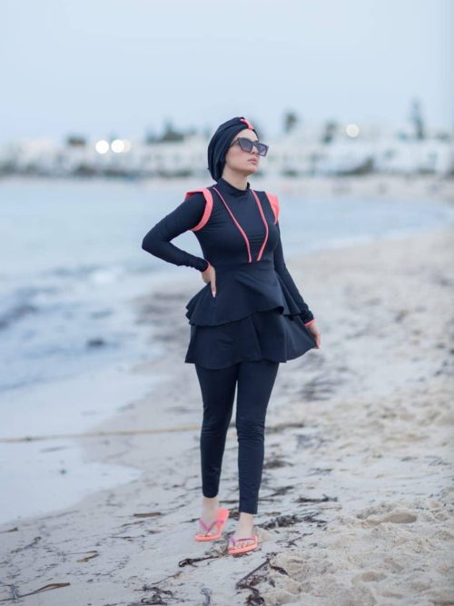 Burkini Alyssa - Bleu Marine, L