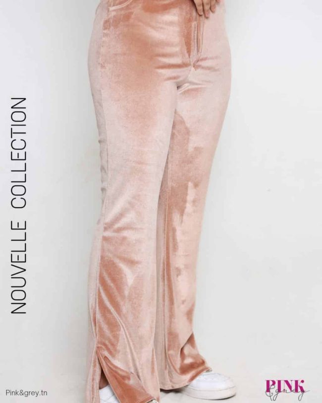 Pantalon large en velours – Image 3