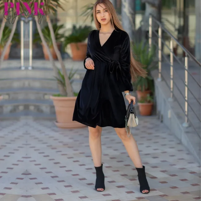 Robe velour – Image 2
