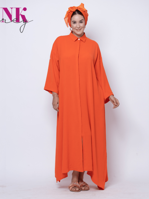 Robe "Isadora" - XXL / XXXL, Orange