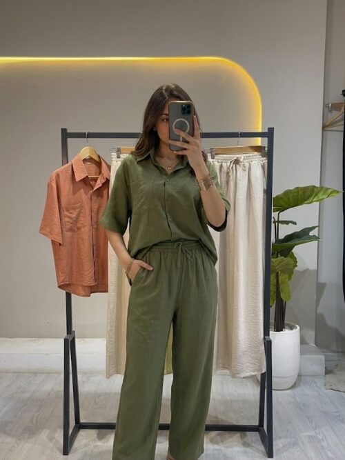 Set Cendrillon - Taille 1, vert militaire